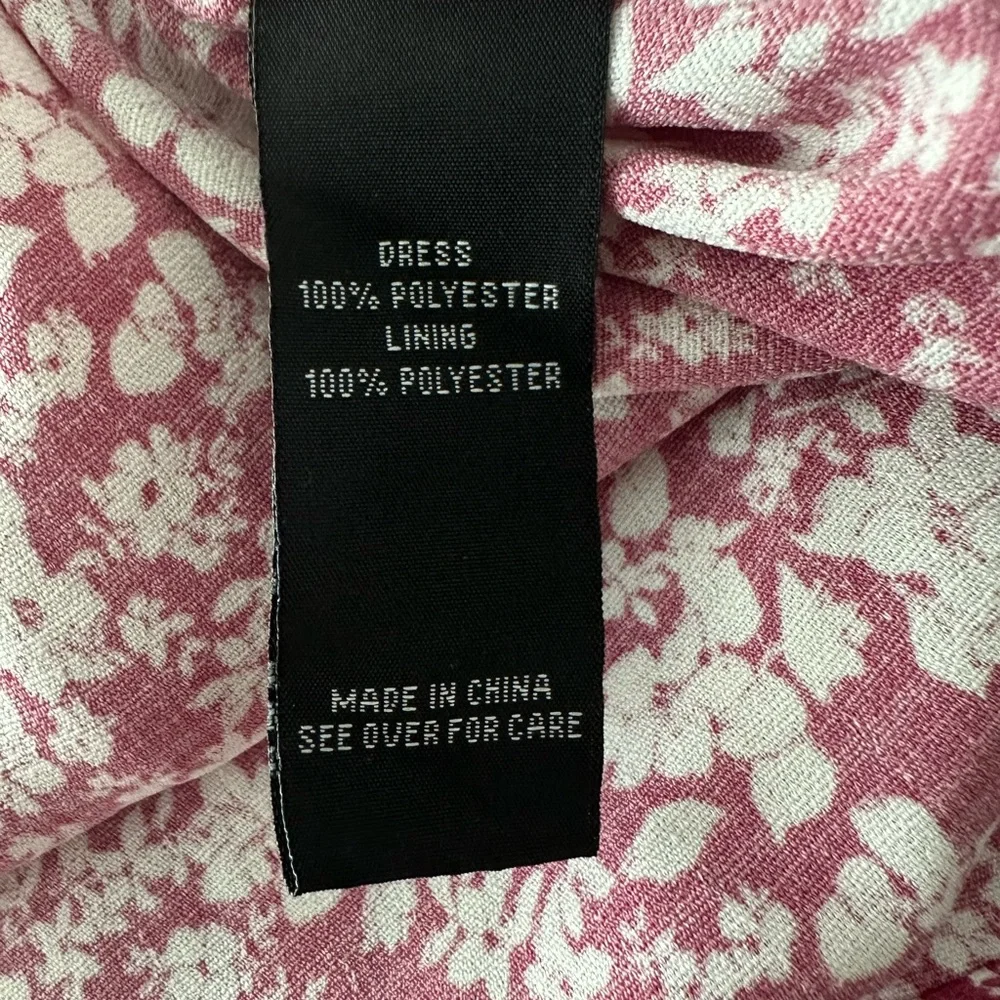 Iz Byer Pink and White Floral Dress - Picture 5 of 5